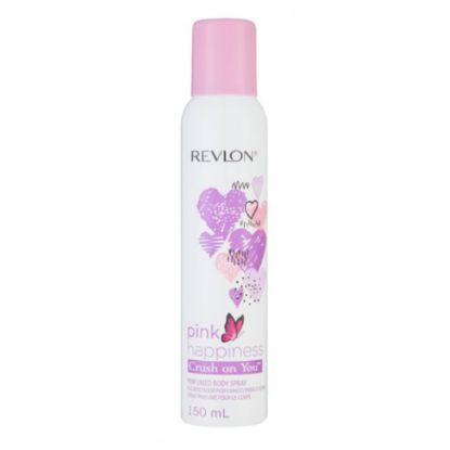Picture of REVLON PINK HAPPINESS CRUSH ON YOU PERFUMED BODY SPRAY 150ml 