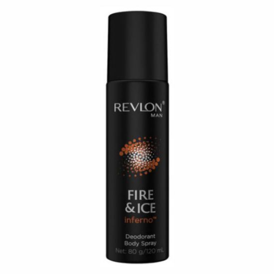 Picture of REVLON MAN PUB FIRE & ICE INFERNO DEODORANT BODY SPRAY 120ml 
