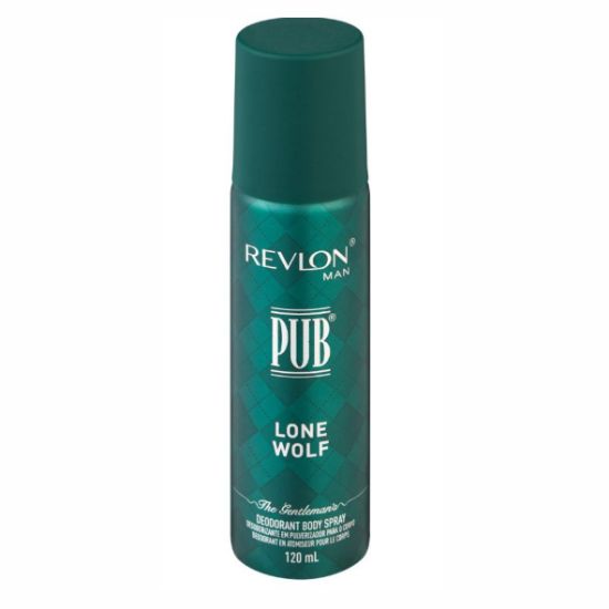 Picture of REVLON MAN PUB LONE WOLF DEODORANT BODY SPRAY 120ml 