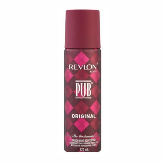 Picture of REVLON MAN PUB ORIGINAL DEODORANT BODY SPRAY 120ml