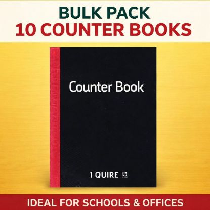 Picture of COUNTER BOOK A4 92 PGS 1 QUIRE 10
