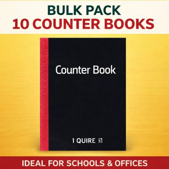 Picture of COUNTER BOOK A4 92 PGS 1 QUIRE 10