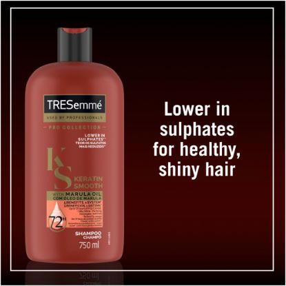 Picture of TRESEMME HAIR SHAMPOO KERATIN SMOOTH AMARULA OIL 750ml
