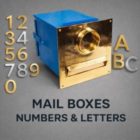 Picture for category Mail Boxes, Numbers, Letters