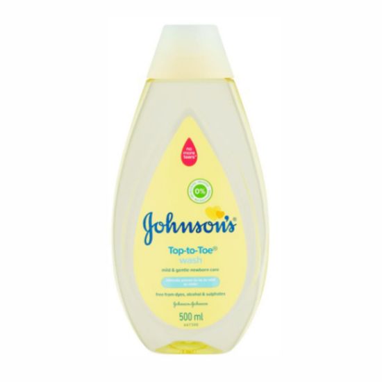 Picture of JOHNSONS TOP TO TOE BABY BATH WASH 500ml 