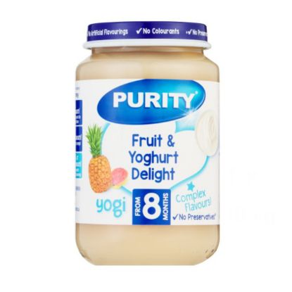 Picture of PURITY THIRD FOODS FRUIT & YOGHURT MEDLEY JAR 200ml  