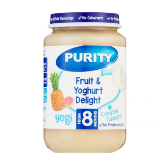 Picture of PURITY THIRD FOODS FRUIT & YOGHURT MEDLEY JAR 200ml  