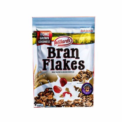 Picture of WILLARDS BRAN FLAKES POUCH 500G