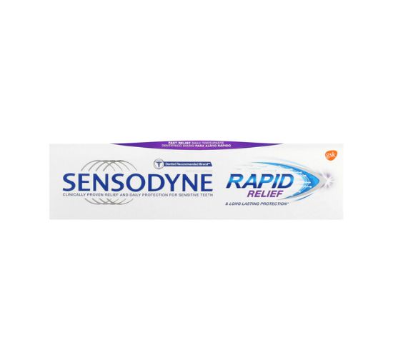 Picture of SENSODYNE TOOTH PASTE - RAPID RELIEF ORIGINAL 75ml 