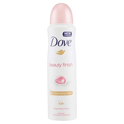 Picture of DOVE LADIES DEODORANT ANTI PERSPIRANT - BEAUTY FINISH 150ml