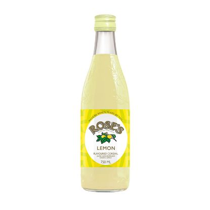 Picture of ROSES CORDIAL - LEMON 750ml