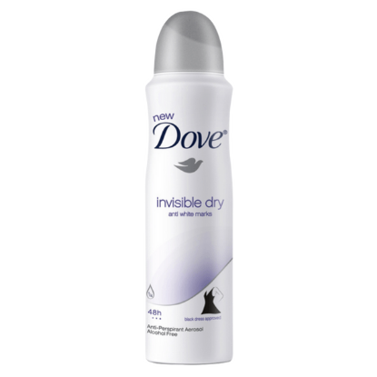 Picture of DOVE LADIES DEODORANT - INVISIBLE 150ml