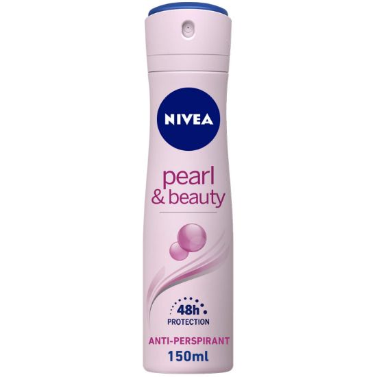 Picture of NIVEA LADIES DEODORANT SPRAY - PEARL BEAUTY 150ml 