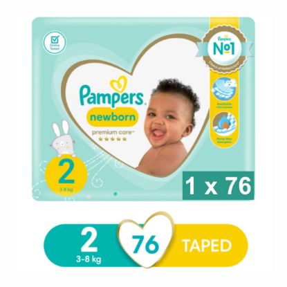Picture of PAMPERS S2 PREMIUM CARE 1x76