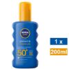 Picture of NIVEA SUN PROTECT & MOISTURE SUN SUNSCREEN SPRAY SPF50+ 200ml