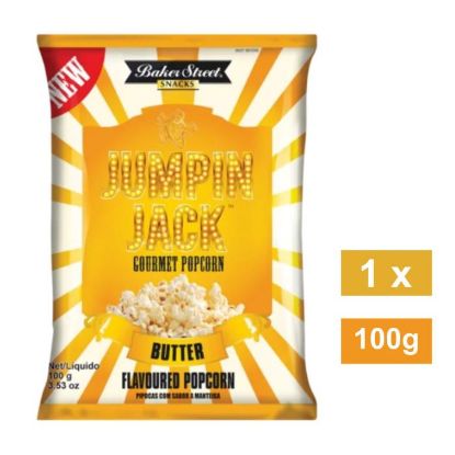 Picture of JUMPIN JACK  BUTTER GOURMET POPCORN 100g