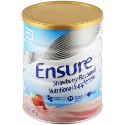 Picture of  ENSURE NUTRITION SHAKE - STRAWBERRY 400g 
