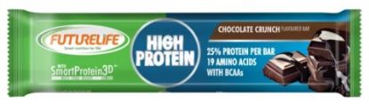 Picture of FUTURELIFE HIGH PROTEIN CHOCOLATE CRUNCH FLAVOURED BAR 50g 