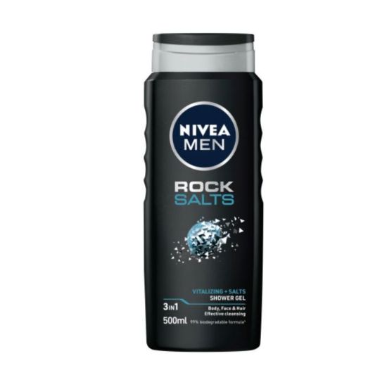 Picture of NIVEA MEN ROCK SALTS SHOWER GEL 500ml 
