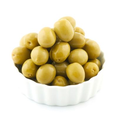 Picture of MEDITERRANEAN DELICACIES GREEN WHOLE OLIVES 3kg