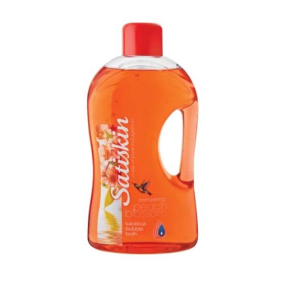 Picture of SATISKIN PAMPERING PEACH BLOSSOM LUXURIOUS BUBBLE BATH 2L 