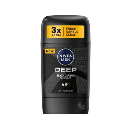 Picture of NIVEA MEN DEEP BLACK CARBON ANTI-PERSPIRANT STICK 40ml