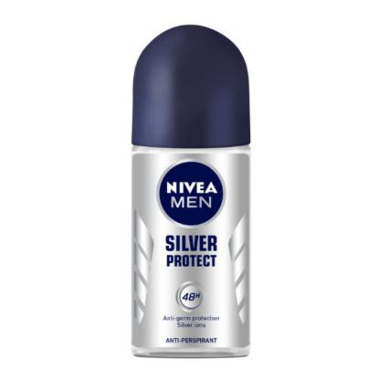 Picture of NIVEA MEN SILVER PROTECT ANTI PERSPIRANT DEODORANT ROLL ON 50ml  
