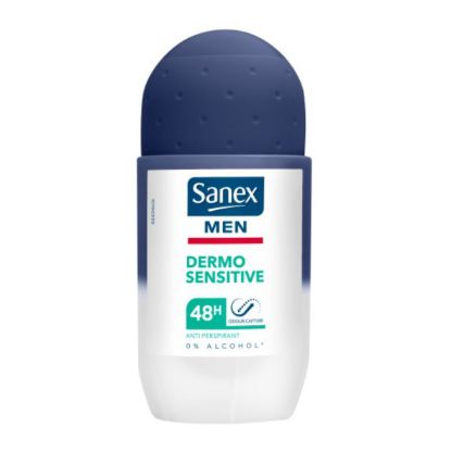 Picture of SANEX MEN DERMO SENSITIVE ANTI PERSPIRANT ROLL ON 50ml 