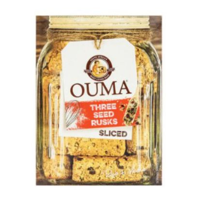 Picture of OUMA THREE SEEDS SLICED RUSKS 500g