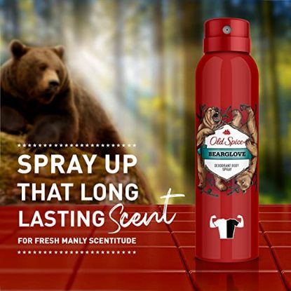 Picture of OLD SPICE MEN DEODORANT SPRAY - BEARGLOVE 150ml