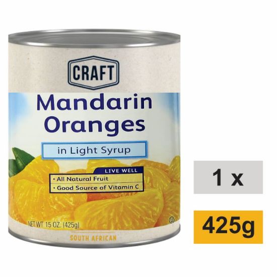 Picture of CRAFT MANDARIN SEGMENTS 425g