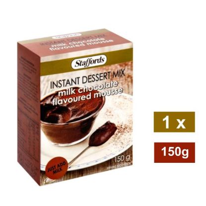Picture of STAFFORDS MILK CHOCOLATE FLAVOURED MOUSSE INSTANT DESSERT MIX 150g 