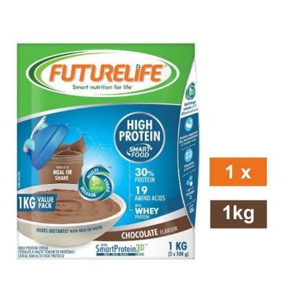Picture of FUTURELIFE HIGH PROTEIN CHOCOLATE FLAVOURED CEREAL 1kg 