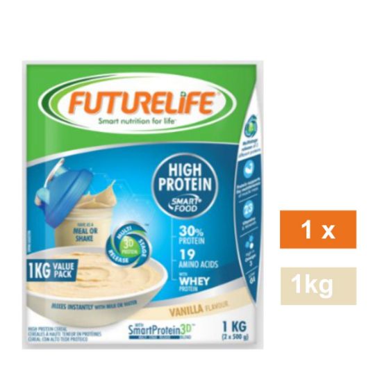 Picture of FUTURELIFE HIGH PROTEIN VANILLA FLAVOURED CEREAL 1kg