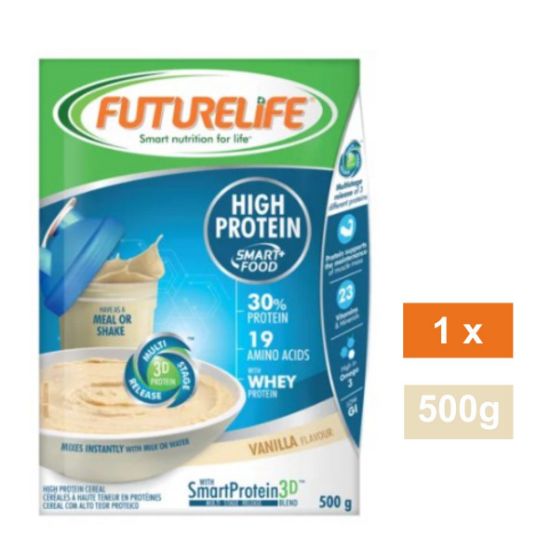 Picture of FUTURELIFE HIGH PROTEIN VANILLA FLAVOURED CEREAL 500g