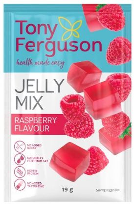 Picture of TONY FERGUSON RASPBERRY DIET JELLY 19g 