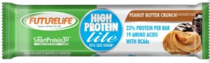 Picture of FUTURELIFE HIGH PROTEIN LITE PEANUT BUTTER CRUNCH FLAVOURED BAR 4x40g