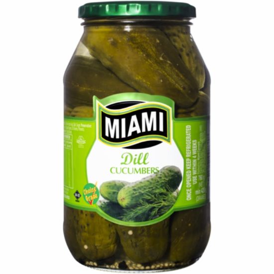 Picture of MIAMI CUCUMBERS IN DILL BRINE 760g