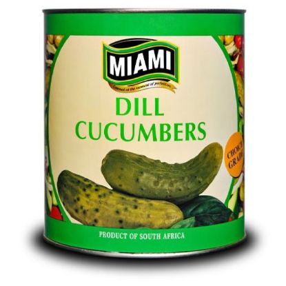 Picture of MIAMI CUCUMBERS IN DILL BRINE 2.9KG