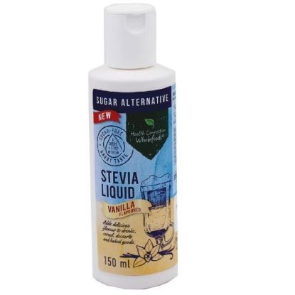 Picture of HEALTH CONNECTION STEVIA LIQUID - VANILLA 150ml