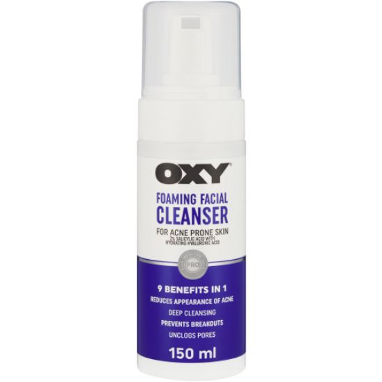 Picture of OXY PRO ACNE 10% FOAMING FACIAL CLEANSER 150ML
