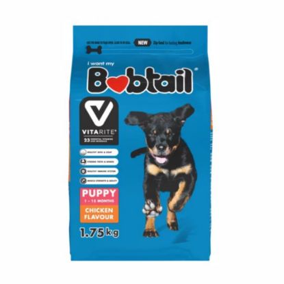 Picture of BOBTAIL CHICKEN FLAVOURED PUPPY FOOD 1.75kg  
