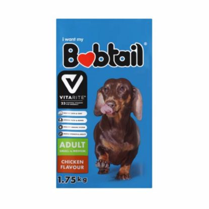 Picture of BOBTAIL CHICKEN FLAVOURED SMALL & MEDIUM ADULT DOG FOOD 1.75kg  