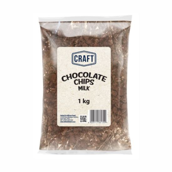 Picture of CRAFT MILK CHOCOLATE CHIPS 1KG