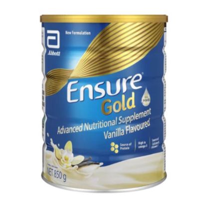 Picture of ENSURE GOLD  VANILLA FLAVOURED ADVANCED NUTRITIONAL SUPPLEMENT 850g