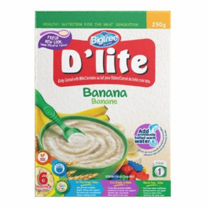 Picture of D'LITE BANANA BABY CEREAL 250g 