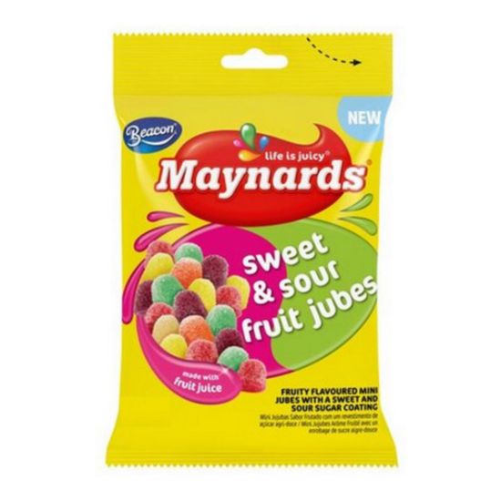 Picture of MAYNARDS SWEET & SOUR FRUIT JUBES 60G  