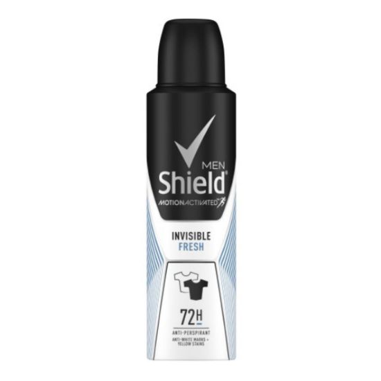 Picture of SHIELD MEN INVISIBLE FRESH ANTI-PERSPIRANT DEODORANT 150ml  