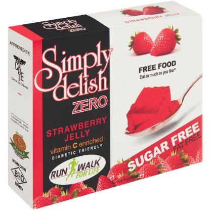 Picture of SIMPLY DELISH ZERO JELLY STRAWBERRY 8G