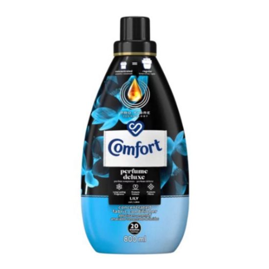 Picture of COMFORT PERFUME DELUXE LILY FABRIC CONDITIONER BOTTLE 800ml
